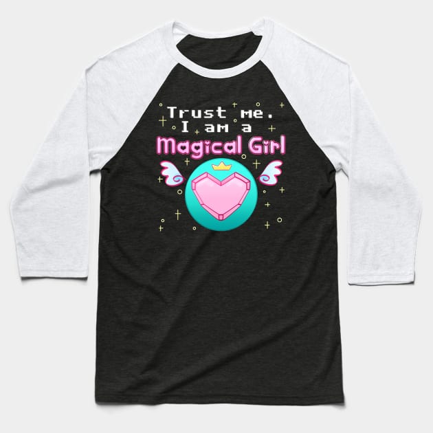 Magical Girl Baseball T-Shirt by LaurenPatrick